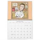 Tierärztlicher beruflicher Wandkalender 2010 (Jan 2027)