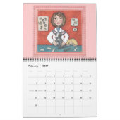 Tierärztlicher beruflicher Wandkalender 2011 (Feb 2027)