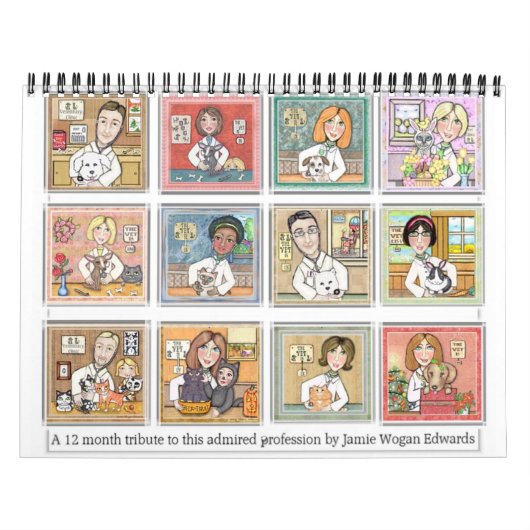 Tierärztlicher beruflicher Wandkalender 2011 (Titelbild)