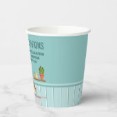 Tierärztlicher Doktortitel Vet DVM Abschluss Pappbecher (Links)