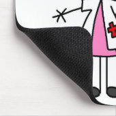 Tierärztlicher Mousepad (Ecke)