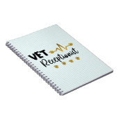 Tierärztlicher Receptionist Tierarzt Notizblock (Rechte Seite)