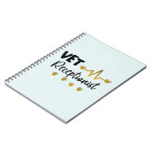 Tierärztlicher Receptionist Tierarzt Notizblock (Linke Seite)