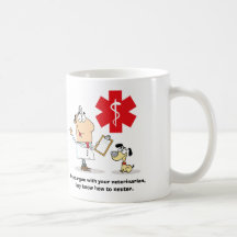 Tierärztlicher sächlicher Sarkasmus