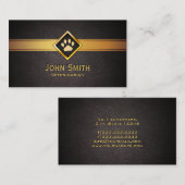 Tierärztlicher Visitenkarte (Vorne/Hinten)