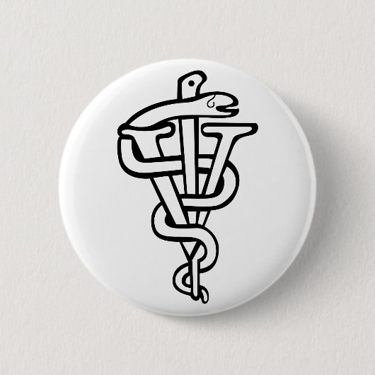 Tierärztliches Logo Button (Vorderseite)