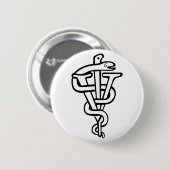 Tierärztliches Logo Button (Vorne & Hinten)