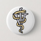 Tierärztliches Logo Button (Vorderseite)