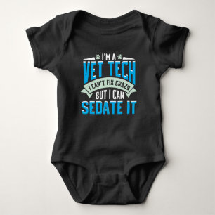 Tierarzttech-Geschenk-Idee - lustiges Baby Strampler