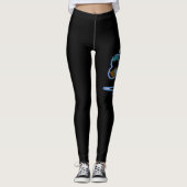 Tierarzttech-Leggings Leggings (Vorderseite)