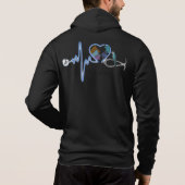 TierarztTechnologie Zippered Hoodie (Rückseite)
