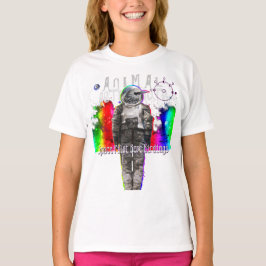 Tierastronauten im Raum-Pilotvogel T-Shirt