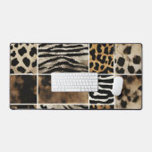 Tierausdruck - Benutzerdefinierte Schreibtischmatt Schreibtischunterlage (Tastatur & Maus)