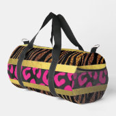 Tierausdruck Duffle Bag (Rechte Ecke)