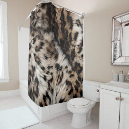 Tierausdruck Duschvorhang