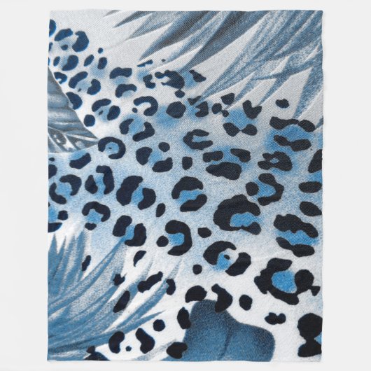 Tierausdruck Fleecedecke (Vorderseite)