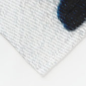 Tierausdruck Fleecedecke (Ecke)