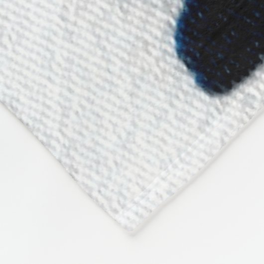 Tierausdruck Fleecedecke (Ecke)