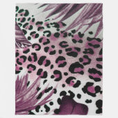 Tierausdruck Fleecedecke (Vorderseite)