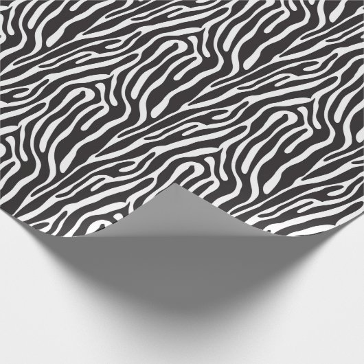 Tierausdruck Geschenkpapier (Ecke)