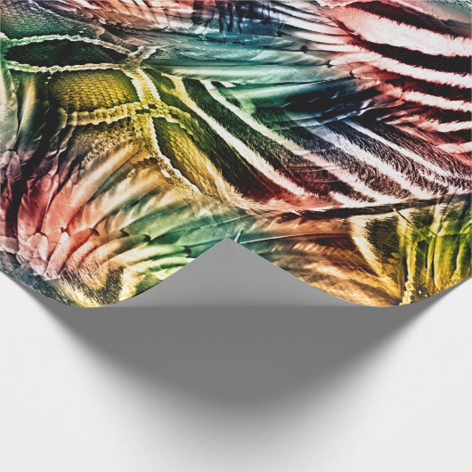 Tierausdruck Geschenkpapier (Ecke)