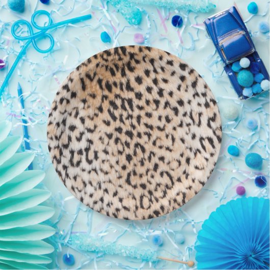 Tierausdruck Pappteller (Party)