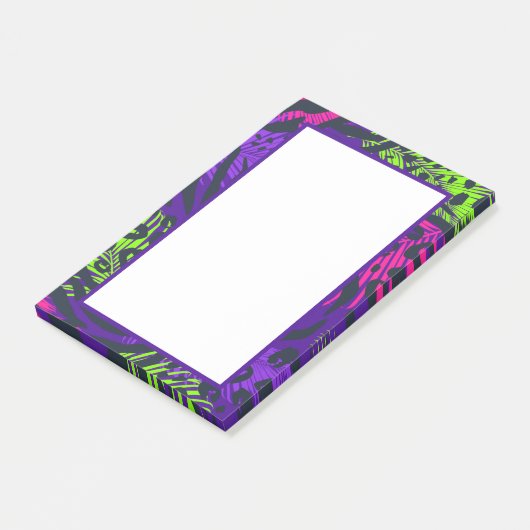 Tierausdruck Post-it Klebezettel (angewinkelt)