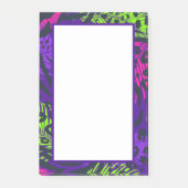 Tierausdruck Post-it Klebezettel (Vorderseite)