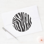 Tierausdruck Runder Aufkleber (Umschlag)