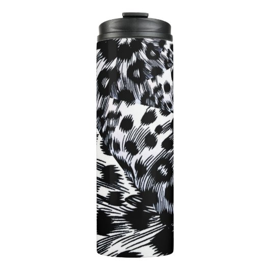 Tierausdruck Thermosbecher (Vorderseite)