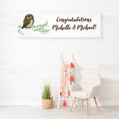 Tierbabydusche für Vögel Woodland Banner (Insitu)
