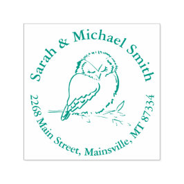 Tierbabydusche für Vögel Woodland Permastempel