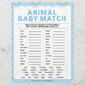 Tierbabymatte [Luxusspitze [blau]] Briefbogen (Vorderseite)