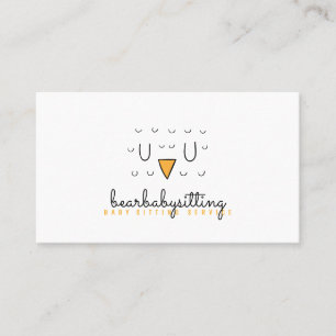 Tierbabysitter für Niedliche Vögel Visitenkarte