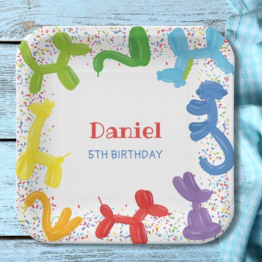 TIERBALLOONS PAPPTELLER