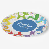 TIERBALLOONS PAPPTELLER (Schrägansicht)