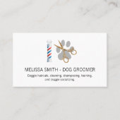 Tierbarren Visitenkarte (Vorderseite)