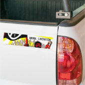 Tierbefreiung Autoaufkleber (Auf Lkw)