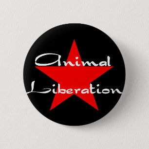 Tierbefreiung Button