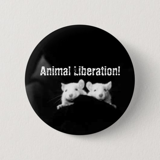 Tierbefreiung! Button (Vorderseite)