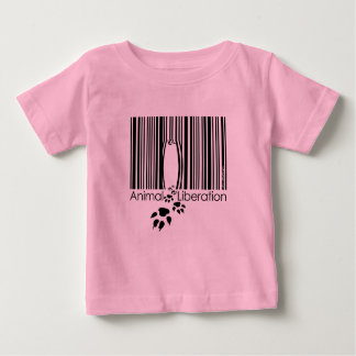 Tierbefreiung für Säuglinge Baby T-shirt