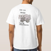 Tierbefreiung JETZT! T-Shirt (Rückseite)