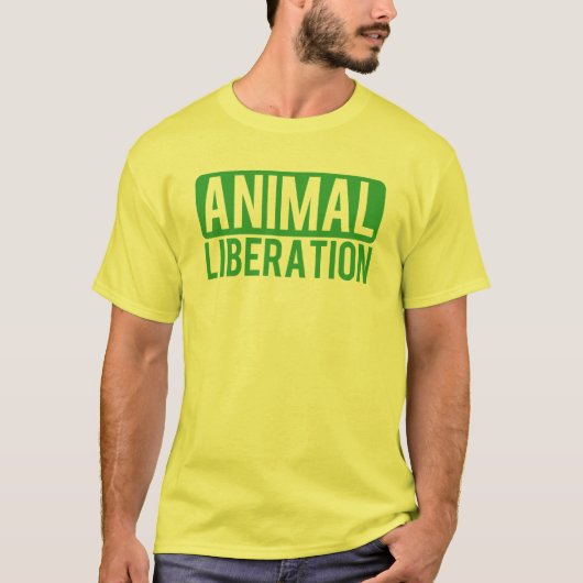 Tierbefreiung T-Shirt (Vorderseite)