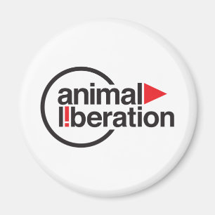 Tierbefreiungs-T - Shirt Magnet