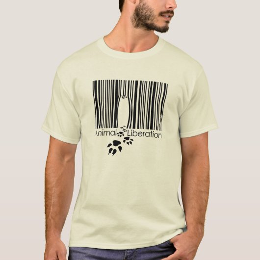 Tierbefreiungs-Typ-Shirt T-Shirt (Vorderseite)