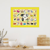 Tierbereich auf Großbild Poster (Küche)