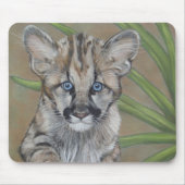 Tierbild eines großen Katzenkuchen Mousepad (Vorne)