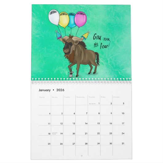 Tierbilder 2021 Kalender (Jan 2026)