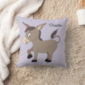 Tierbilder individuelle Name werfen Kissen (Decke)