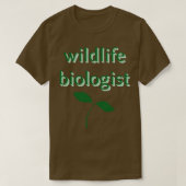 Tierbiologe T-Shirt (Design vorne)
